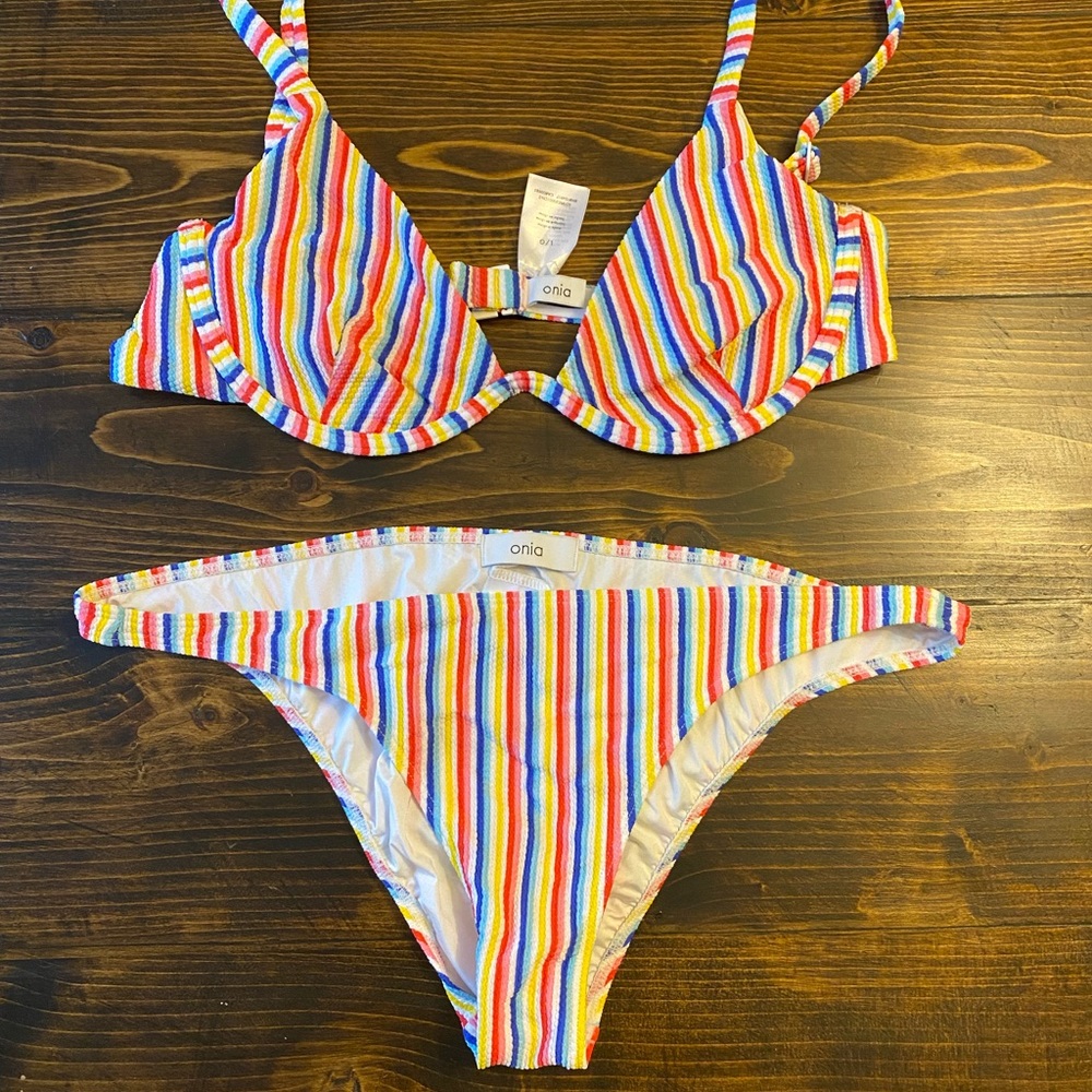 NWOT Onia Bikini Set